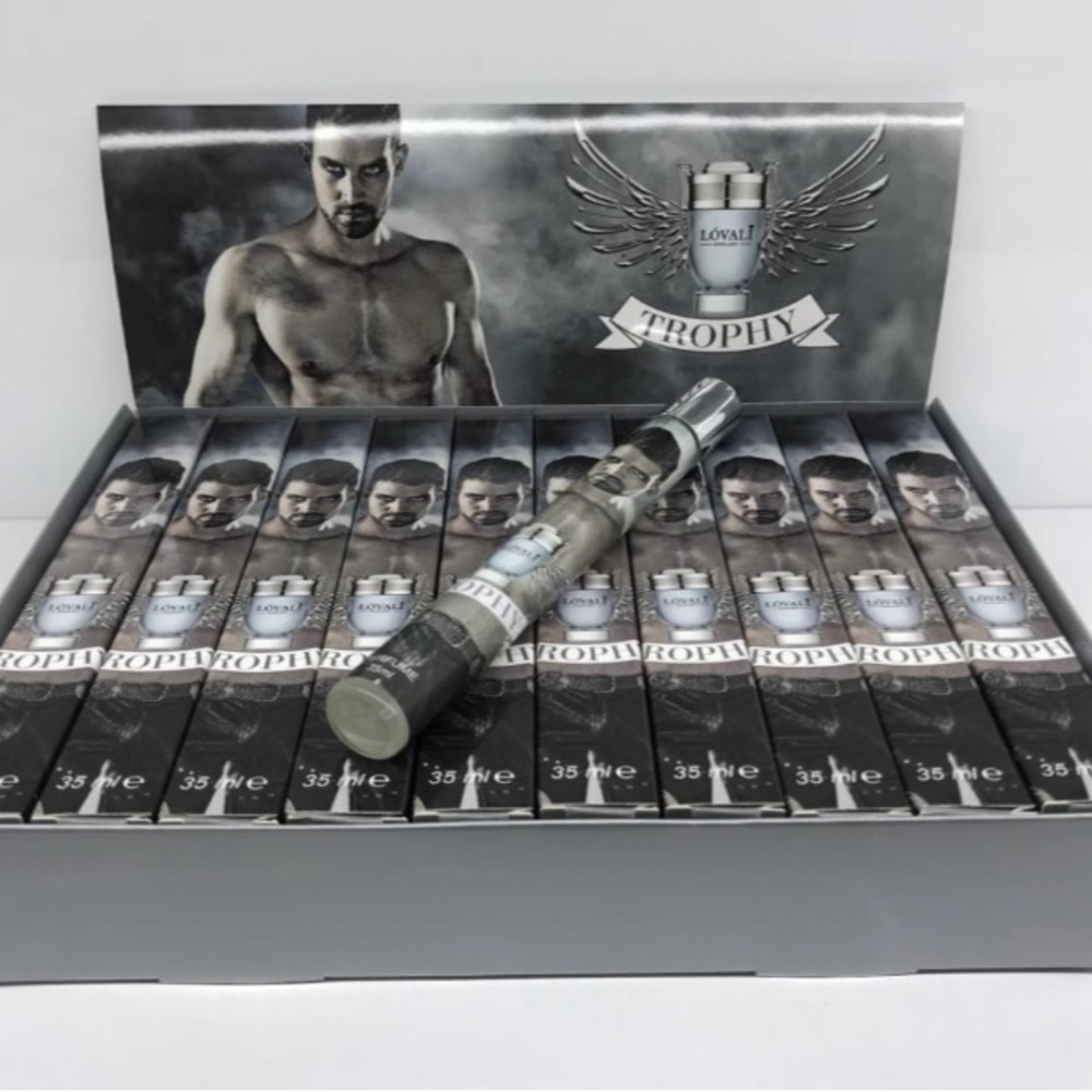 Trophy Men's Grooming Set - Black and Gray 35ml